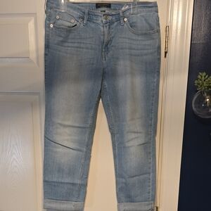 Banana Republic Light Wash Cropped Jeans